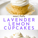 Lavender Lemon Cupcakes Recipe | Chenée Today
