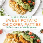 Healthy Chickpea and Sweet Potato Patties Recipe - Vegan and Gluten Free! | Chenée Today