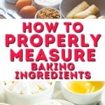 measuring baking ingredients pin