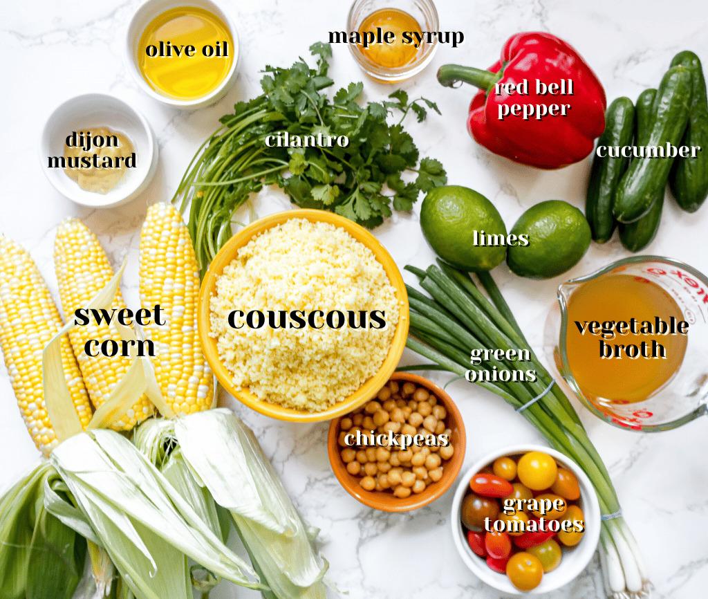 vegan couscous salad ingredients