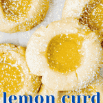 Lemon Curd Cookies Recipe from Scratch -- So Simple! | Chenée Today