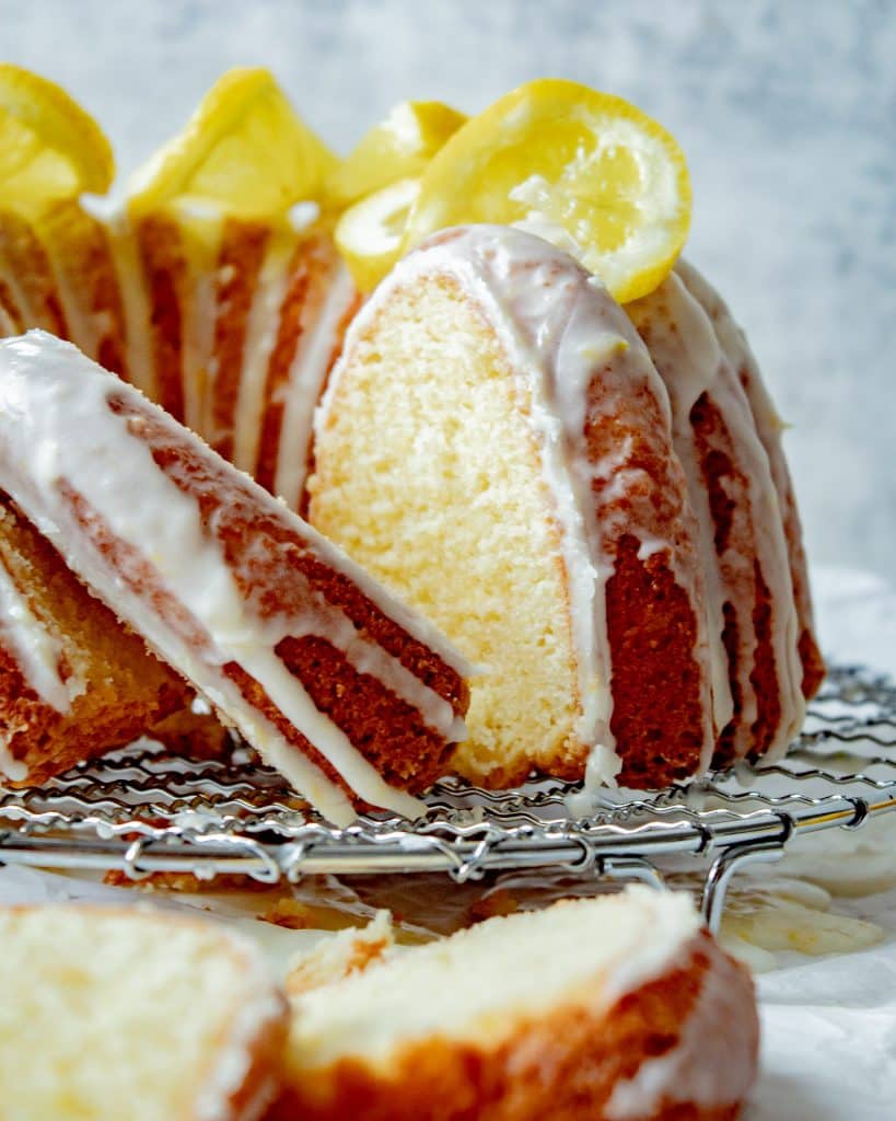 lemon sour cream pound cake recipe