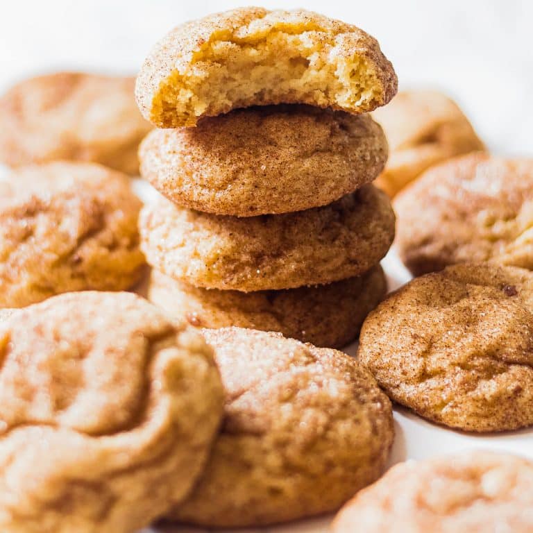 snickerdoodle recipe without cream of tartar stacked