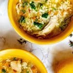 pin for instant pot chicken soup recipes