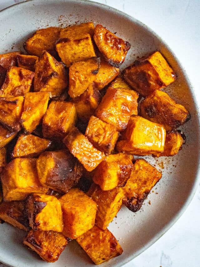 Air Fryer Sweet Potato Chunks Recipe - Chenée Today