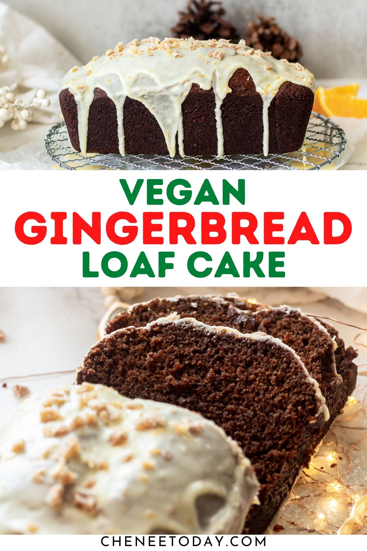 vegan gingerbread cake recipe