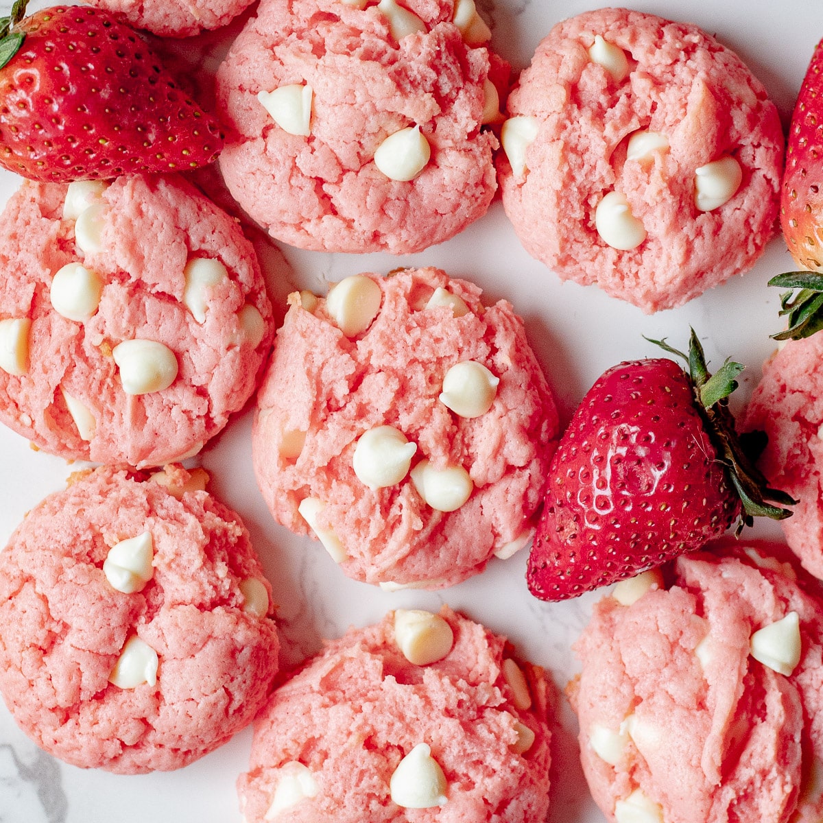 strawberry cream cheese cookies recipe from above