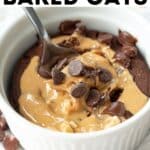 pin image for protein baked oats for one