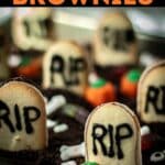 graveyard brownies pin