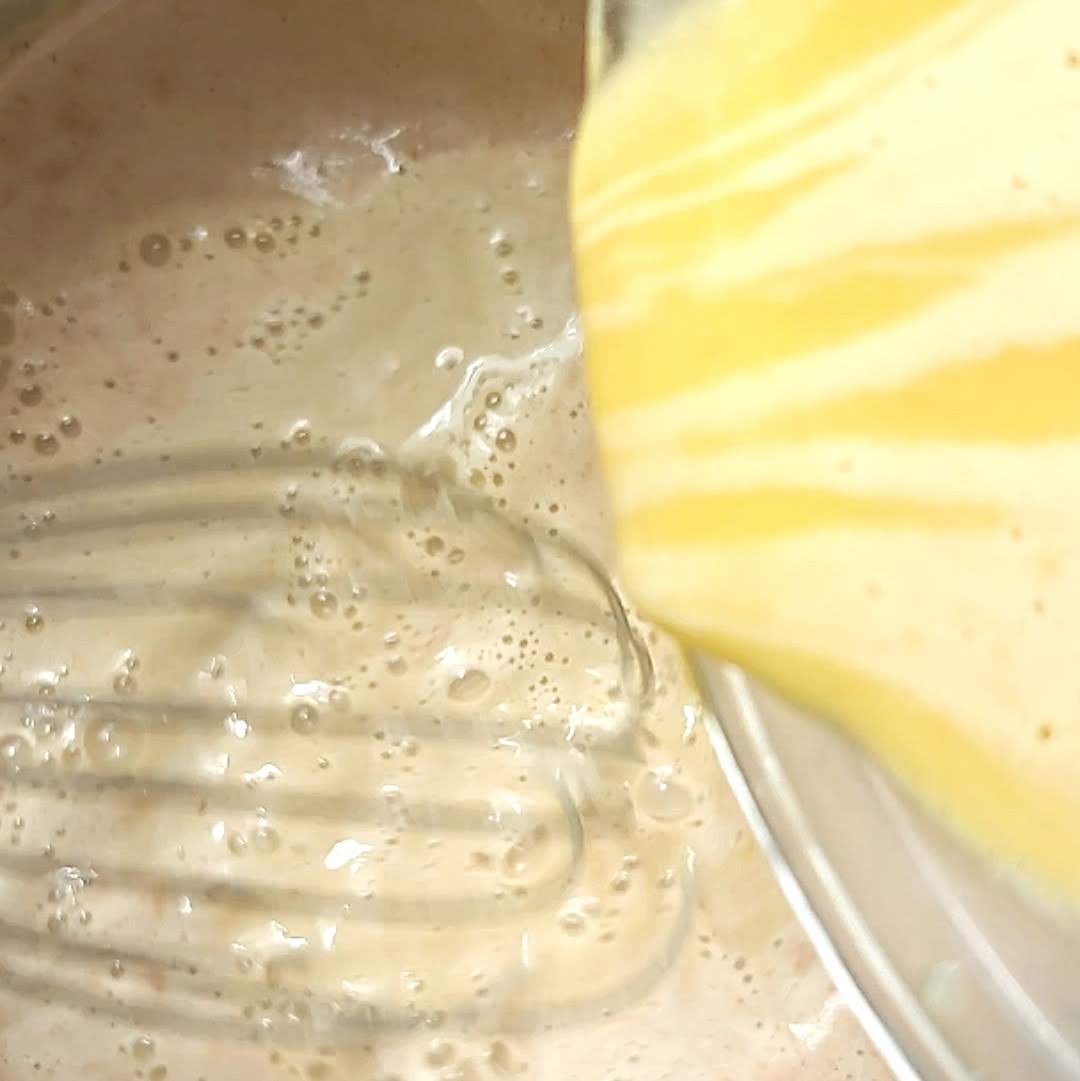 oat milk eggnog process