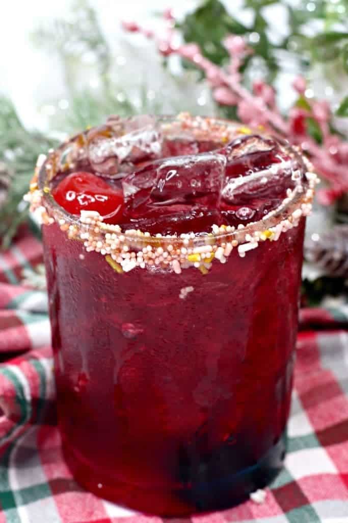 gin Christmas punch