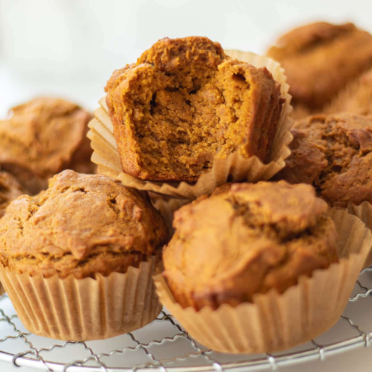 pumpkin banana muffins