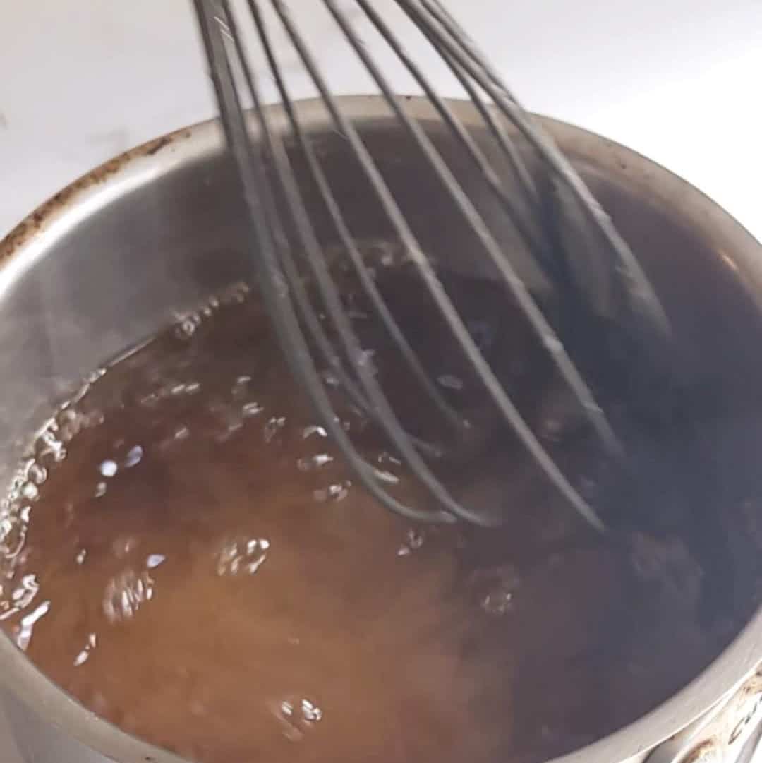starbucks brown sugar syrup dupe step 2