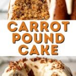 carrot pound cake pin