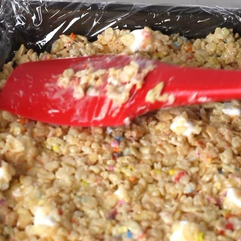 Birthday Rice Krispie Treats - Cake Batter Recipe - Chenée Today